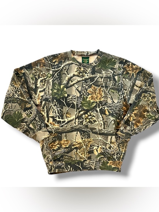 Cabela's Other - VTG Cabela’s Camo Seclusion 3D T-Shirt Youth Tag XL Y2K Crew Neck Sweatshirt C-3